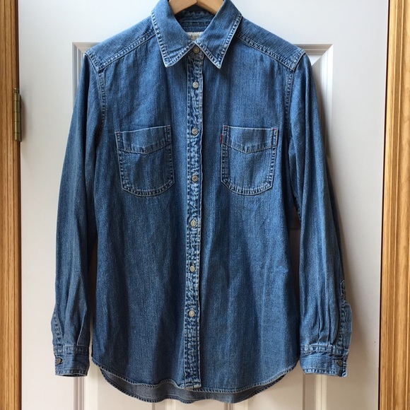 Levi's Tops - Levi’s Red Tab Jeanswear for Women Denim Shirt MED